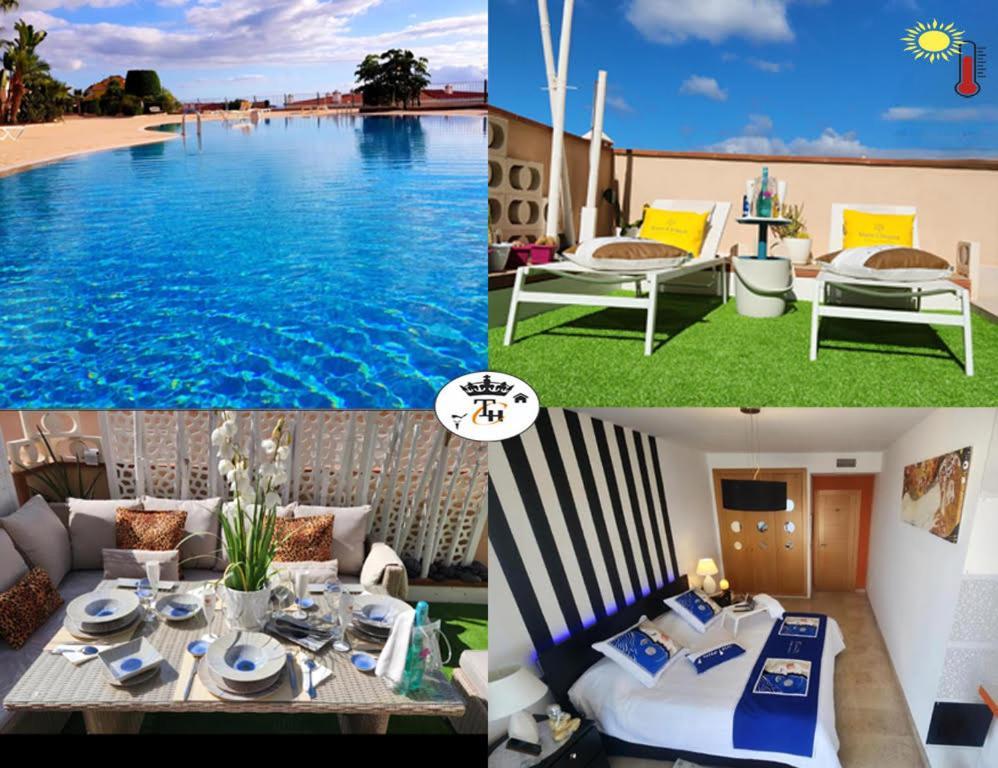 "Cathy'S Home"- Apart Luxury - Adult Only - Large Terrace Private Пуэрто-де-Сантьяго Экстерьер фото
